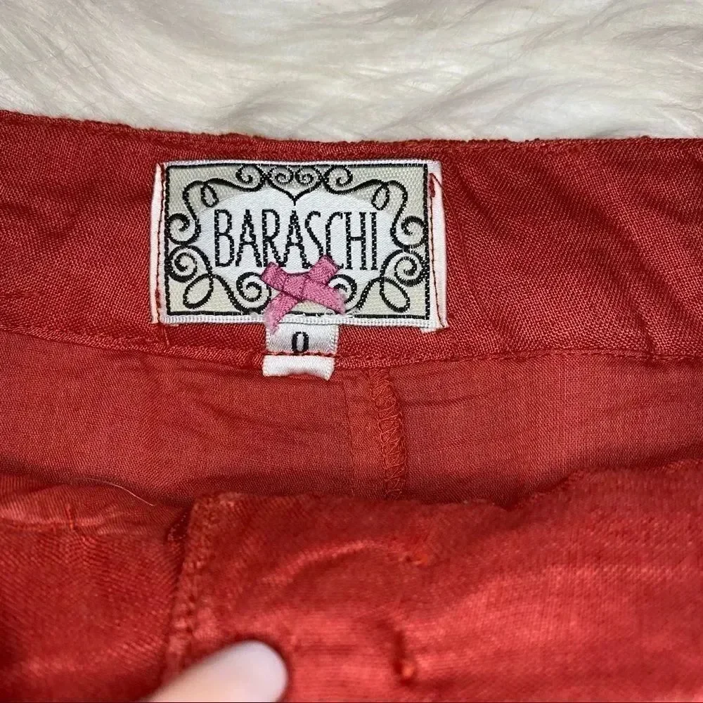 Anthropologie Yoanna Baraschi Tomato Picking Skirt